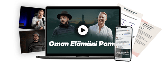 Oman Elämäni Pomo - 8 viikon ohjelma + Bonukset